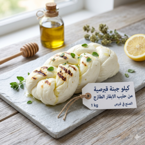 كيلو جبنة حلوم قبرصية من حليب الابقار الطازج